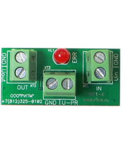 Одноканальный блок защиты от КЗ PRT1 Ritm в Первоуральске GSM мониторинг Ritm Pintop.ru