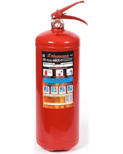 ВСЕ ЗПУЯрпожинвест ОП-4 (з) РФ разборное (алюм) в Первоуральске Огнетушители Pintop.ru