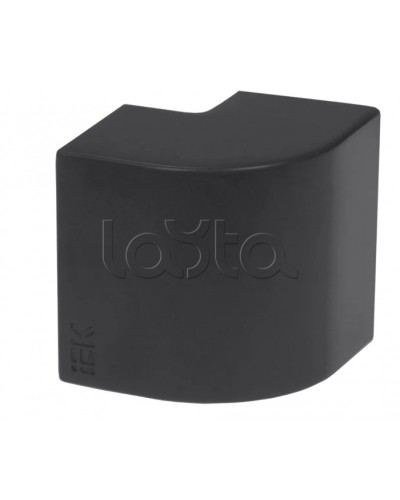 ELECOR Угол внешний КМН 60х40 черный (4шт/компл) IEK (EL-KK10D-N-060-040-K02) в Первоуральске Аксессуары для кабель-канала Pintop.ru