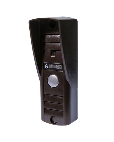 Вызывная аудиопанель Activision AVC-105V Черная (с видео-модулем) в Первоуральске Вызывные аудиопанели малоабонентные Pintop.ru