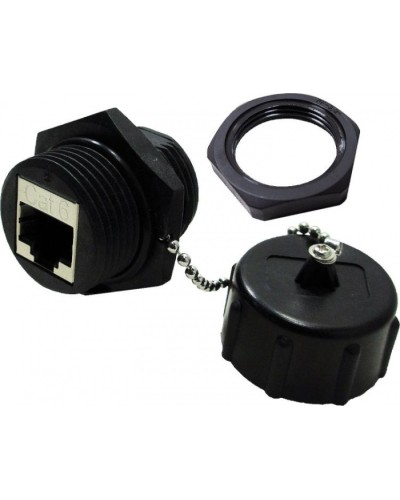 Модуль соединительный индустриальный, IP67, экранированный, кат.6 LANMASTER LAN-KCP45S6-WP в Первоуральске Проходные адаптеры Pintop.ru