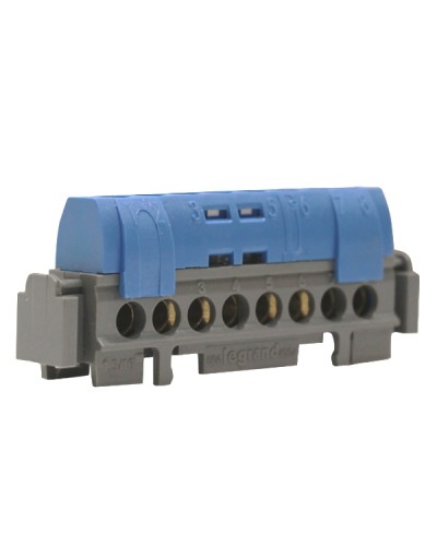 Клеммная колодка IP 2X нейтраль синяя Legrand 004842 в Первоуральске Клеммные колодки Pintop.ru