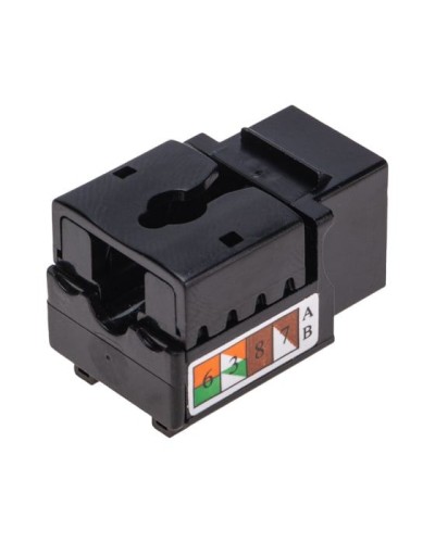 Модуль Keystone Jack RJ-45(8P8C), UTP неэкранированный, CAT 6, тип 90 градусов, черный REXANT PRO 02-0255 в Первоуральске Модули Keystone Pintop.ru