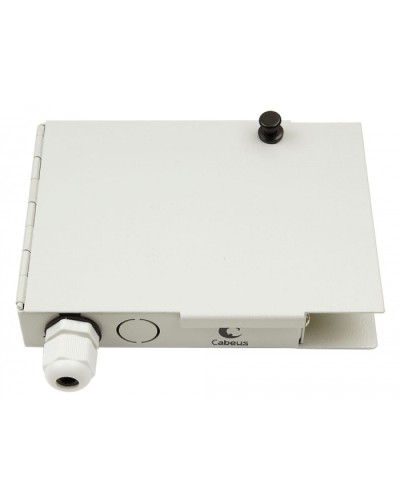 Бокс оптический настенный 19 на 4 ST/FC порта Cabeus JJT-4-ST в Первоуральске Кросс оптический Pintop.ru