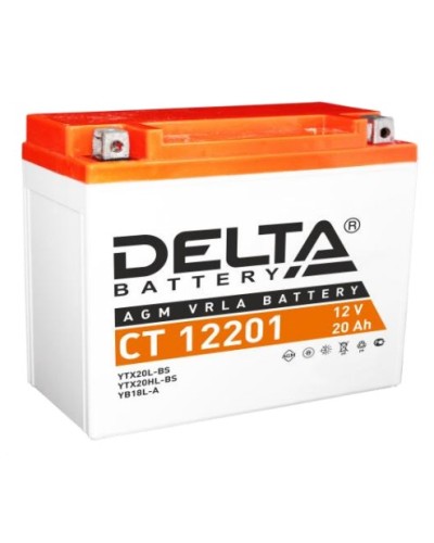 Аккумулятор АКБ 12 - 20 Delta CT 12201 в Первоуральске Электротехническое оборудование Pintop.ru