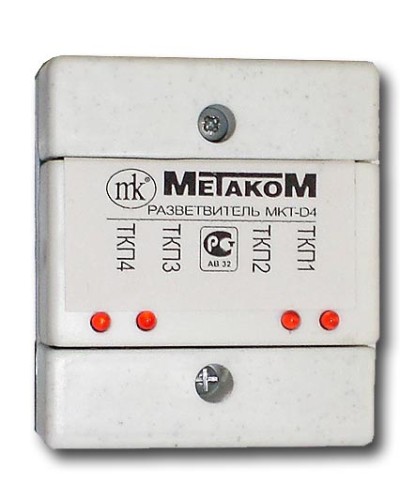 Разветвитель трубок Метаком MKT-D4 в Первоуральске Аксессуары для многоабонентных систем Pintop.ru