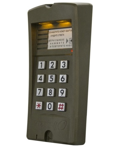 Блок вызова домофона Vizit БВД-310F в Первоуральске Блоки вызова многоабонентные Pintop.ru
