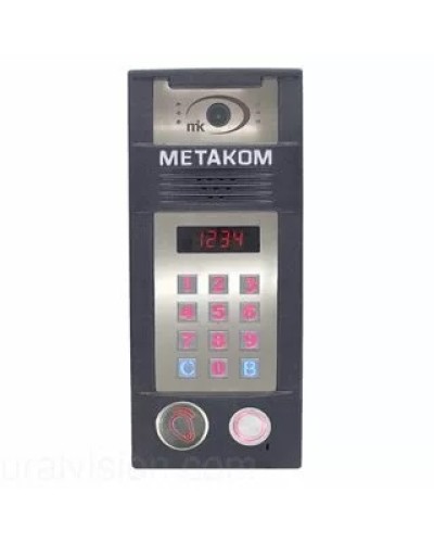 Многоабонентый антивандальный блок вызова со встроенной гибридной видеокамерой Метаком MК2018-TMRFVH в Первоуральске Блоки вызова многоабонентные Pintop.ru