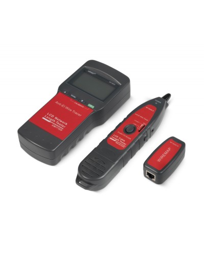 Тестер для витой пары c LCD дисплеем и тон-генератором Cabeus (CT-LCD-RJ45-SCAN) в Первоуральске Тестеры для систем видеонаблюдения Pintop.ru