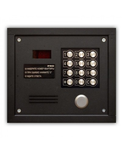 Цифровой домофон Олевс PRO-EM черный в Первоуральске Домофония Pintop.ru
