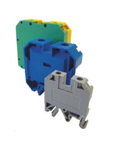 Зажим наборный ЗНИ-4PEN 4мм2 (JXB-земля) IEK YZN20-004-K52 в Первоуральске Клеммные колодки Pintop.ru