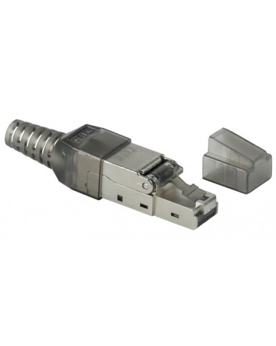 ITK Разъём RJ-45 FTP для кабеля кат.6A полевая заделка (CS3-1C6AF-Q) в Первоуральске Коннекторы и разъемы Pintop.ru
