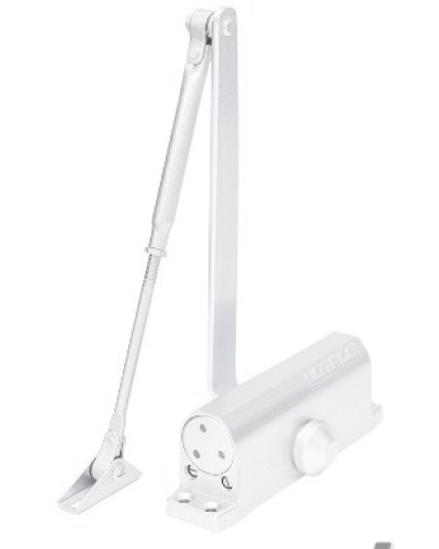 Доводчик NOTEDO DC-090-НО EN4 с ФОП (белый) в Первоуральске Доводчики Pintop.ru