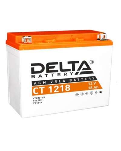 Аккумулятор АКБ 12 - 18 Delta CT 1218 в Первоуральске Электротехническое оборудование Pintop.ru