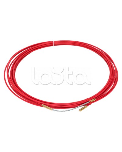 Протяжка кабельная стеклопруток 3.5 мм со смен. наконеч., 15 м EKF PROxima (ft-fg-15) в Первоуральске Аксессуары для лотков Pintop.ru