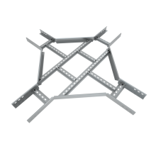 Х-разветвитель лестничный 100х400х1,2 мм HD85 КМ-профиль (LXD100-400-1.2 HD85)