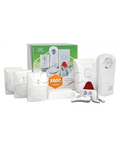 Комплект охранной GSM сигнализации Сибирский Арсенал Комплект GSM-сигнализации X-800 в Первоуральске GSM мониторинг Сибирский арсенал Pintop.ru