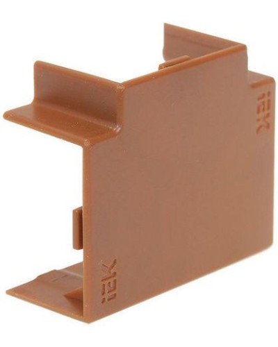 ELECOR Угол Т-образный КМТ 16х16 дуб (4шт/компл) IEK (EL-KK10D-T-016-016-K11) в Первоуральске Аксессуары для кабель-канала Pintop.ru