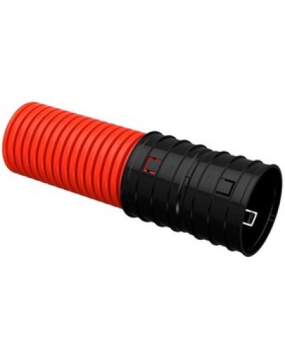 ELASTA Труба гофр. двустенная жесткая ПНД d=200мм (6м) IEK (EA-TG13-2-1-2-200-006-K04) в Первоуральске Труба гофрированная Pintop.ru