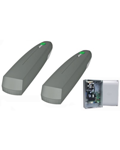 Came AXI (до 300 кг до 2,5 м 100%) (серый) SWN25 - Привод 24 В линейный самоблокирующийся с энкодером для створок 2,5 м, корпус серыйZL65 - Блок управления с расширенным набором функций в Первоуральске Автоматизация ворот Pintop.ru