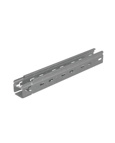 L-профиль перфорированный 32х32х2,5 L2000 мм КМ-профиль (L32-32-2.5-2000) в Первоуральске Аксессуары для лотков Pintop.ru
