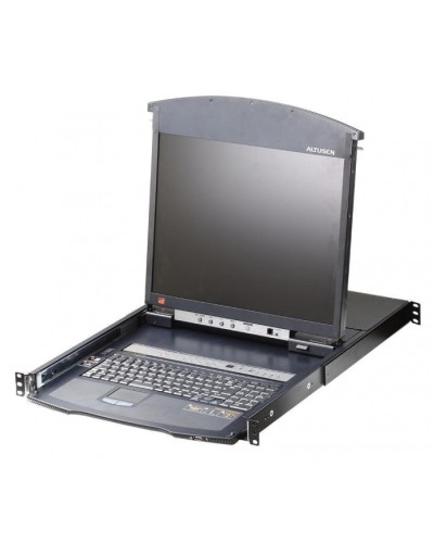 KVM консоль с переключателем ATEN KL1516AIN-AXA-RG в Первоуральске Системы видеонаблюдения Pintop.ru