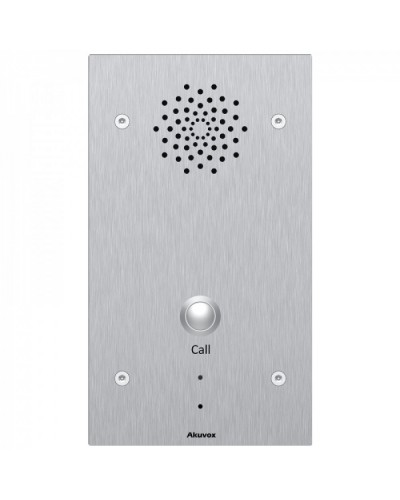 Одноабонентская вызывная панель Akuvox E21A_v4 в Первоуральске Вызывные аудиопанели малоабонентные Pintop.ru