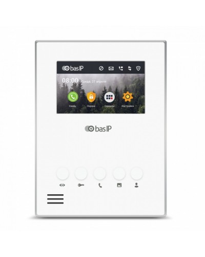 Видеодомофон BAS-IP AU-04LA WHITE в Первоуральске Вызывные IP панели Pintop.ru