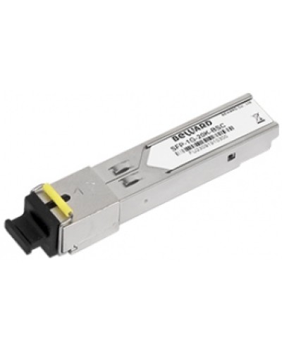 парный низковольтный оптический одномодовый одноволоконный приёмопередатчик форм-фактора SFP Beward SFP-1G-20K-BSC в Первоуральске Системы видеонаблюдения Pintop.ru