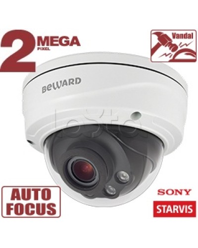 IP-камера видеонаблюдения купольная Beward SV2010DVZ в Первоуральске IP-камеры Pintop.ru