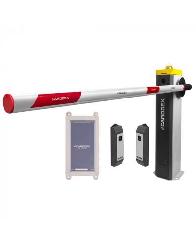 Комплект CARDDEX Комплект с шлагбаумом RBS-L Оптимум GSM-L в Первоуральске Автоматические шлагбаумы Pintop.ru