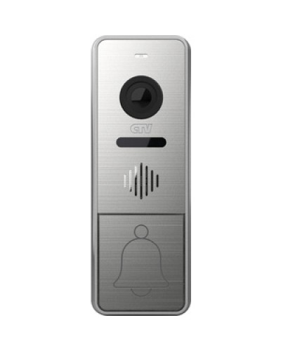 Вызывная панель CTV-D4005 (серебро) в Первоуральске Вызывные видеопанели малоабонентные Pintop.ru