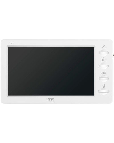Монитор видеодомофона CTV-M3702 Gamma белый в Первоуральске Абонентские видеоустройства Pintop.ru