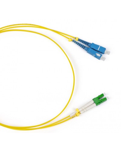 Шнур оптический duplex LC/APC-SC/UPC 9/125 sm 5м LSZH Cabeus FOP(d)-9-LC/APC-SC/UPC-5m в Первоуральске Патч-корды оптические Pintop.ru