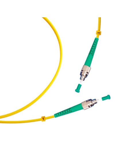 Шнур оптический simplex FC/APC-FC/APC 9/125 sm 15м LSZH Cabeus FOP(s)-9-FC/APC-FC/APC-15m в Первоуральске Патч-корды оптические Pintop.ru