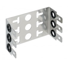 Хомут монтажный глубиной 50мм для крепления 3-х плинтов типа Krone Cabeus FW-30