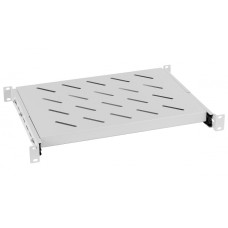 Полка выдвижная 1U для шкафов и стоек глубиной 600 мм Cabeus JE05-600