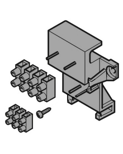 Кронштейн с колодкой подключений C-BX Came 119RICX020 в Первоуральске Запчасти для шлагбаумов и автоматики Pintop.ru