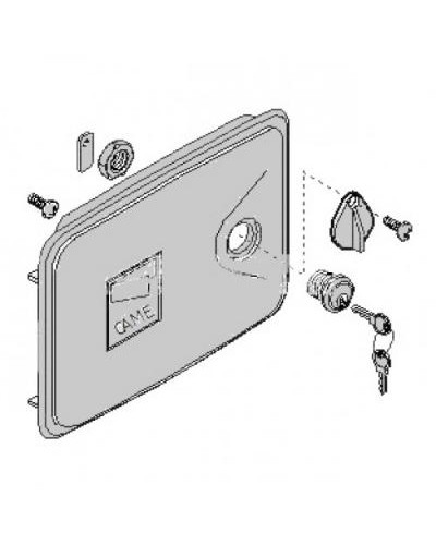 Дверца замка разблокировки FERNI Came 119RID136 в Первоуральске Запчасти для шлагбаумов и автоматики Pintop.ru