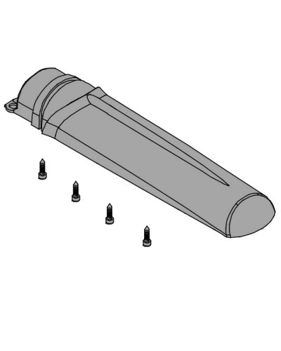 Крышка кожуха винта АХ5024, АХ71230 Came 119RID310 в Первоуральске Запчасти для шлагбаумов и автоматики Pintop.ru