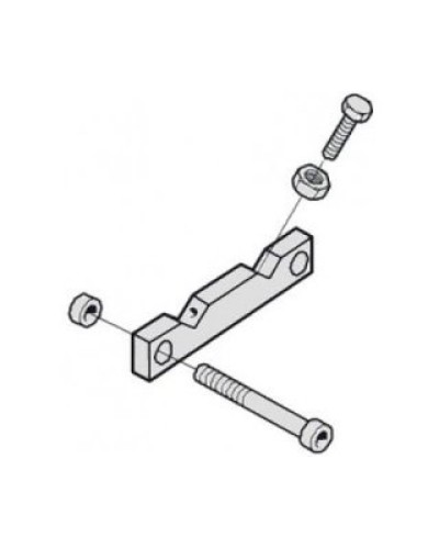 Ограничит. нижний с крепл. G4000 и G2500 Came 119RIG059 в Первоуральске Запчасти для шлагбаумов и автоматики Pintop.ru
