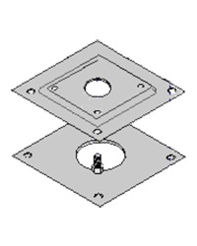 Монтажное основание CLM CLM-N CSS CSS-N DOC-L DOC-LN Came 119RIR001 в Первоуральске Запчасти для шлагбаумов и автоматики Pintop.ru