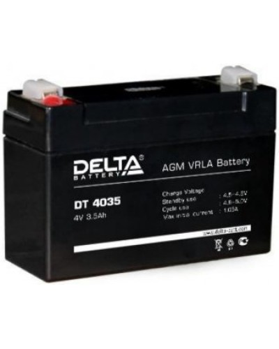 Аккумулятор свинцово-кислотный Delta DT 4035 в Первоуральске Электротехническое оборудование Pintop.ru