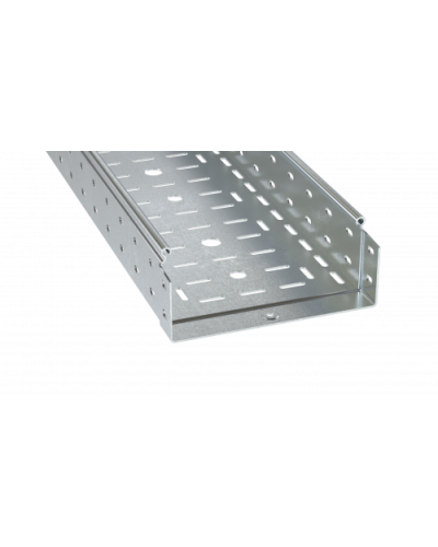 Лоток перфорированный 80х500х3000, 2,0 мм, горячеоцинкованный DKC SPH30850HDZ в Первоуральске Кабельные лотки Pintop.ru
