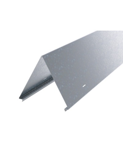 Крышка двускатная 500, L1500 гор.цинк. DKC SKS335HDZ в Первоуральске Аксессуары для лотков Pintop.ru