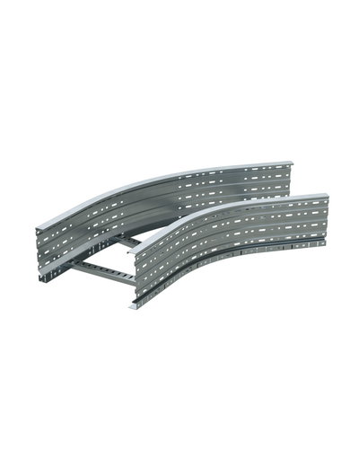 Угол лестничный 45 градусов 80x400, R660 DKC (ULC684) в Первоуральске Аксессуары для лотков Pintop.ru