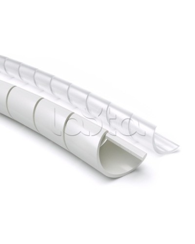 Жгут для кабеля SPIRALITE PA4 бел. (уп.20м) ДКС (00984RL) в Первоуральске Аксессуары для кабель-канала Pintop.ru