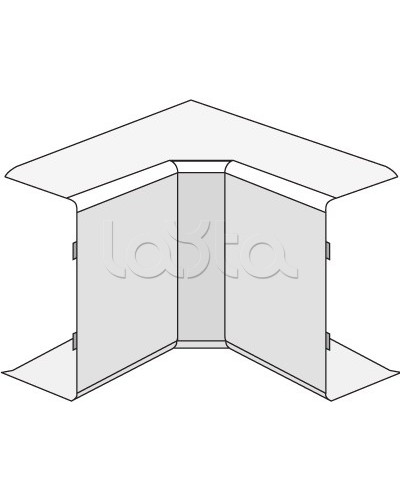 Угол внутренний AIM 25x17 DKC 00391 в Первоуральске Аксессуары для кабель-канала Pintop.ru
