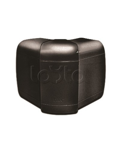 Угол внешний 110х50 мм, измен. черный DKC 01052A в Первоуральске Аксессуары для лотков Pintop.ru