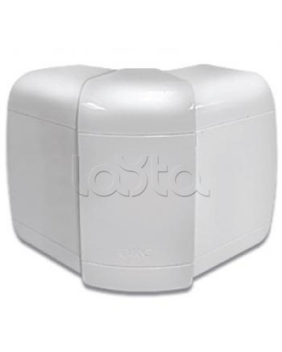 Угол внешний 140х50 мм, изменяемый 80-120°, цвет серый металлик DKC 01452G в Первоуральске Аксессуары для кабель-канала Pintop.ru